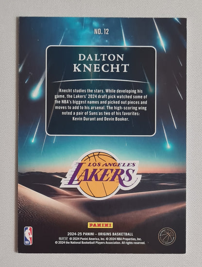 Dalton Knecht - 2024/25 Panini Origins Basketball NBA LA Lakers - Meteor Shower - (RC) #12