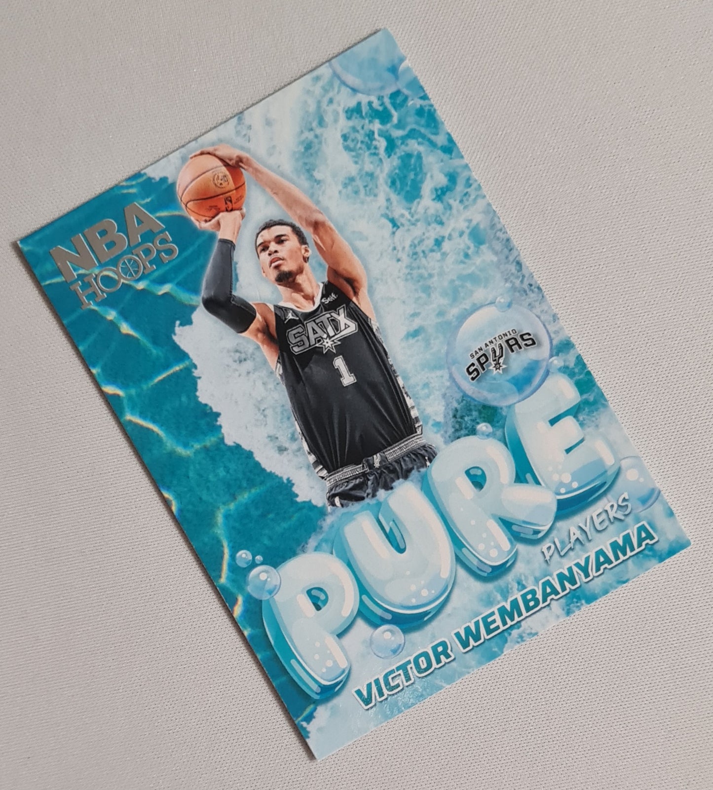 Victor Wembanyama - 2024/25 Panini Hoops Basketball NBA San Antonio Spurs - Pure Players - #09