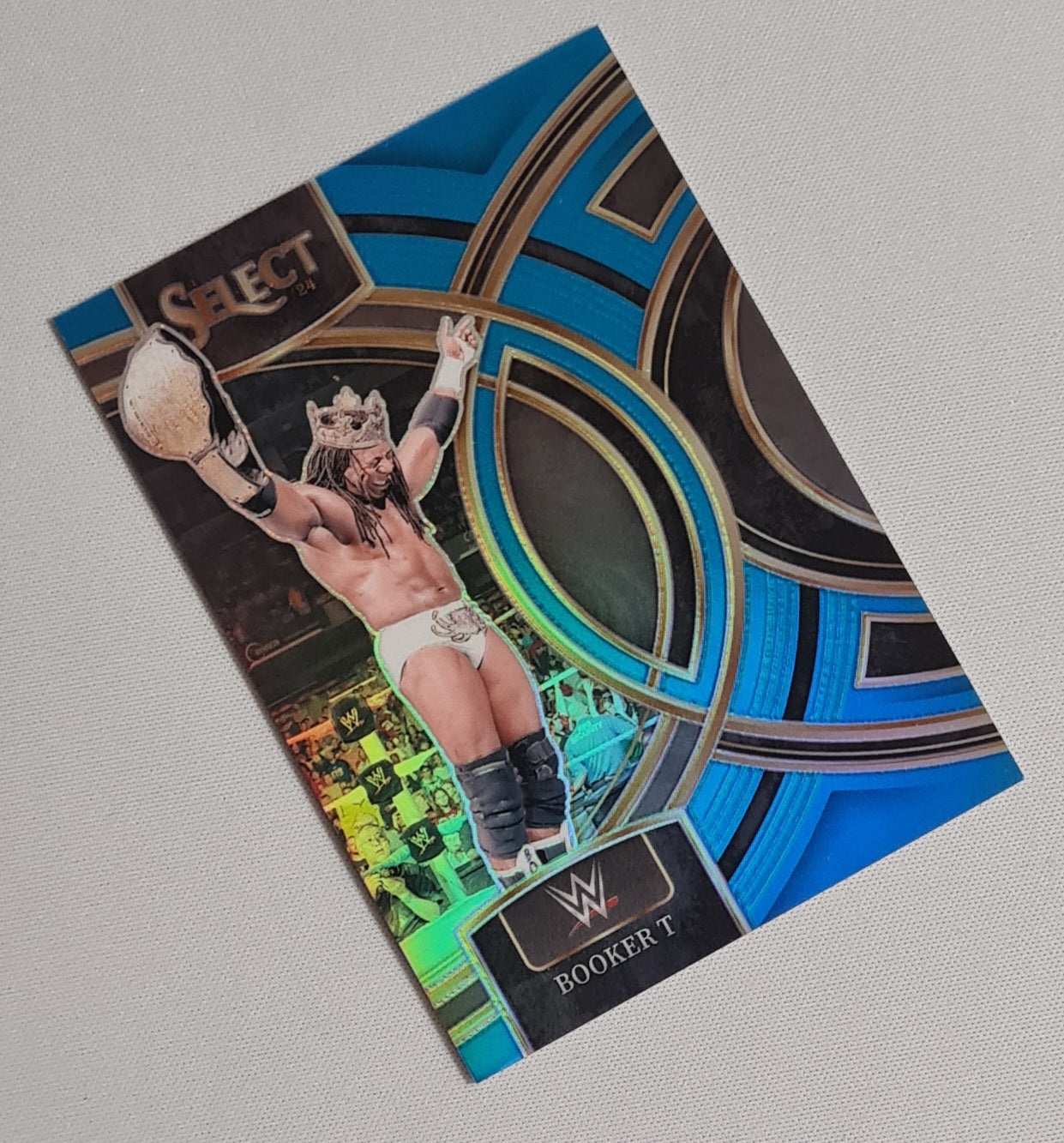 Booker T - 2024 Panini Select WWE Wrestling #143 Blue Prizm Premier /199