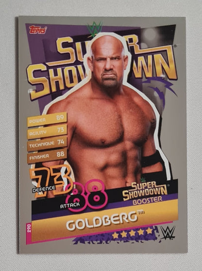 Goldberg - 2020 Topps Slam Attax WWE Werstling Reloaded - Super Showdown - #290