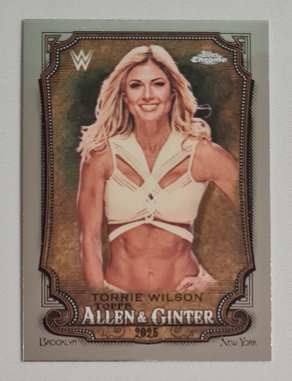 Torrie Wilson - 2025 Topps Chrome Allen & Ginter - The World Champions - WWE Werstling #AG-TOR