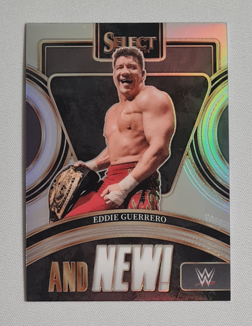 Eddie Guerrero - 2024 Panini Select WWE Wrestling Superstar - and NEW! - #6 Refractor