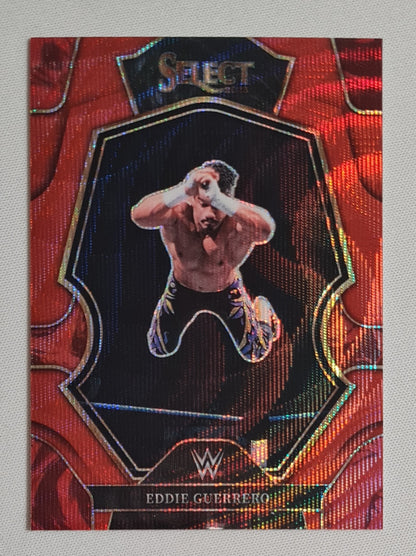 Eddie Guerrero - 2024 Panini Select WWE Wrestling Legends #110 Red Ruby Wave Premier Level
