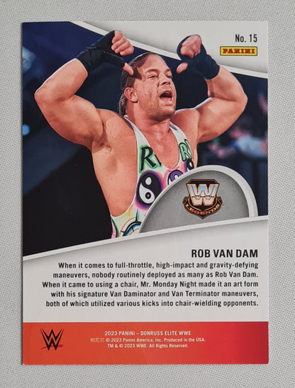 Rob van Dam - 2023 Panini Donruss Elite WWE Wrestling - Full Throttle - #15