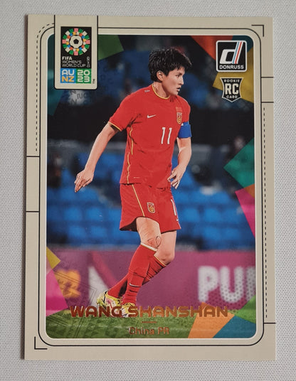 Wang Shanshan - 2023 Panini Donruss FIFA Women's World Cup 2023 Soccer National Team China PR #26