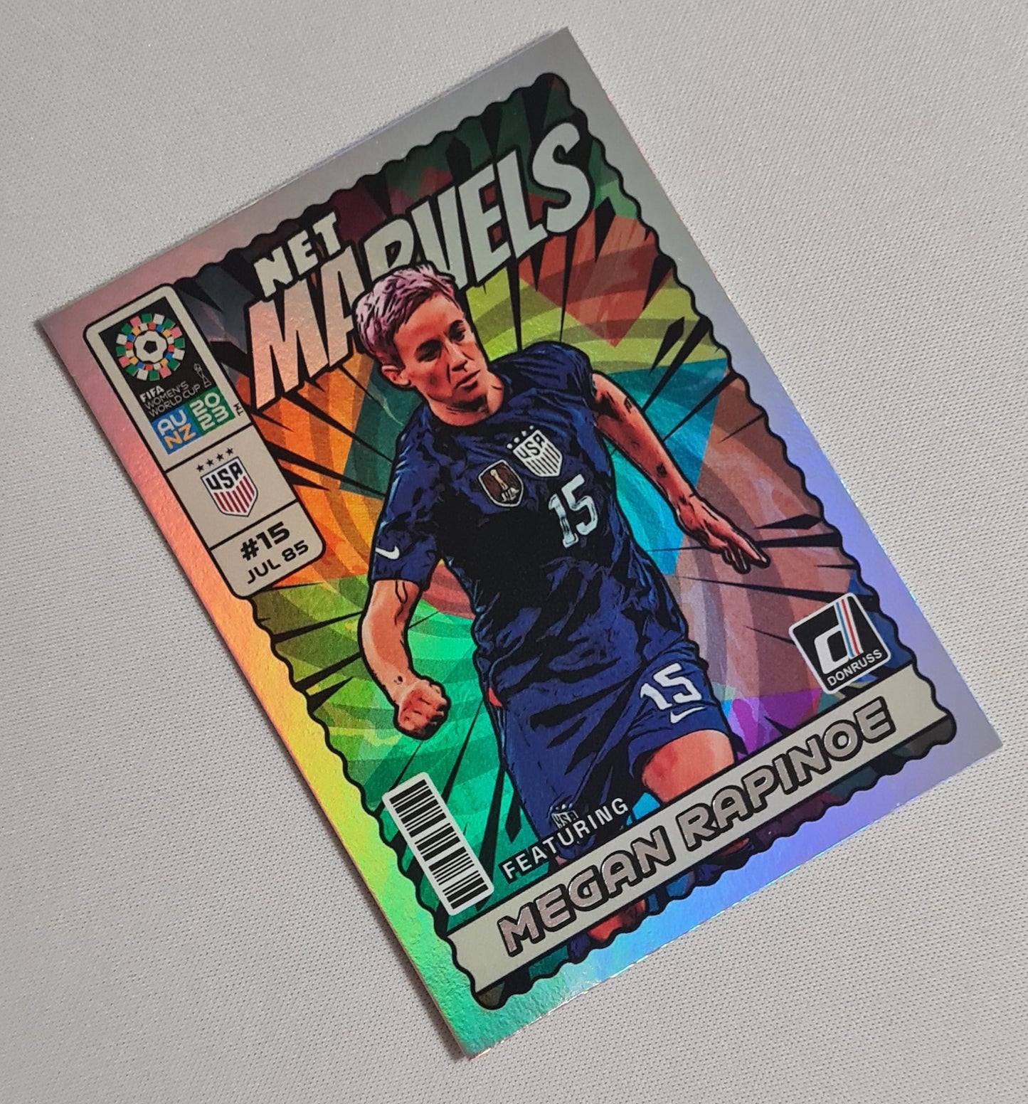Megan Rapinoe - 2023 Panini Donruss Net Marvels FIFA Women's World Cup 2023 Soccer National Team USA #23
