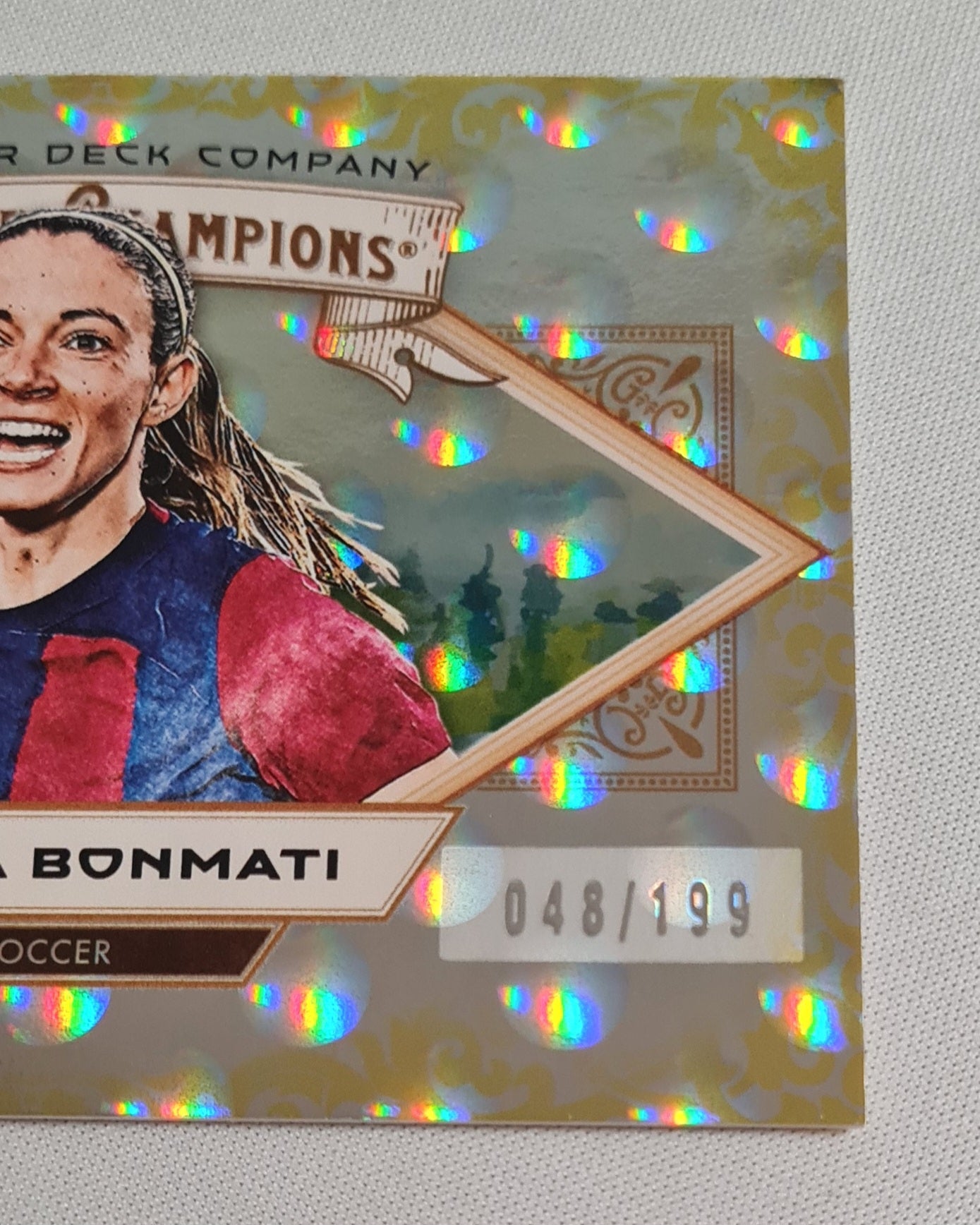 Aitana Bonmati - 2025 Upper Deck Goodwin Champions Soccer FC Barcelona #95 Yellow Circles /199
