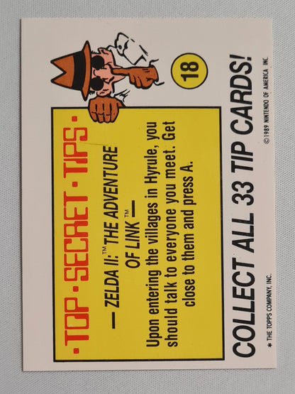 Mario - 1989 Topps (Nintendo) - Win with Mario - Stickers card #18