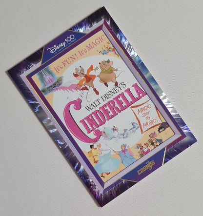 Cinderella - 2023 Disney 100 Classics Cosmos Kakawow #CDQ-HB-67 - Purple Poster Card /288