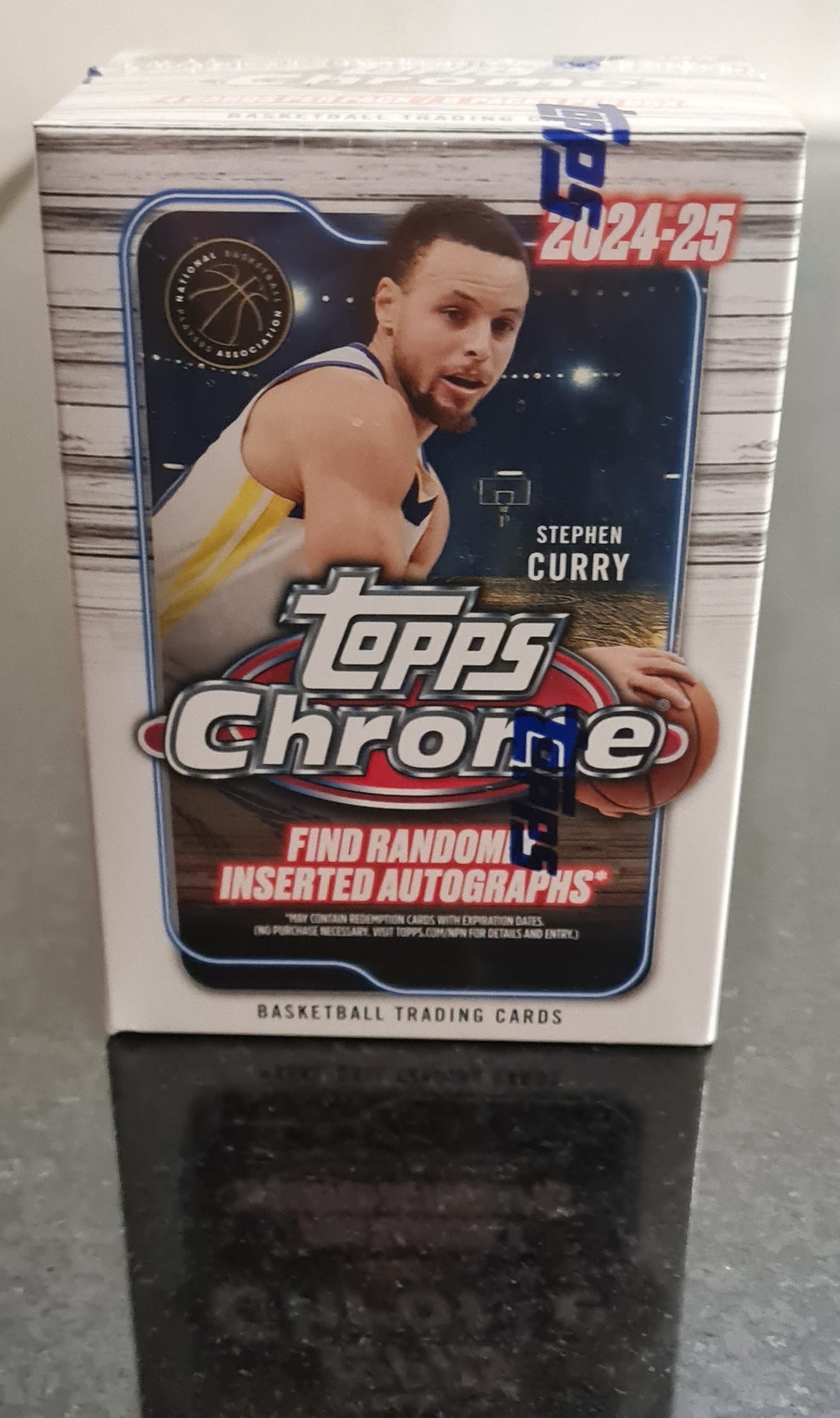 2024/25 Topps Chrome Basketball 8-Pack Blaster NBA Basketball