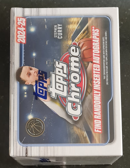 2024/25 Topps Chrome Basketball 8-Pack Blaster NBA Basketball