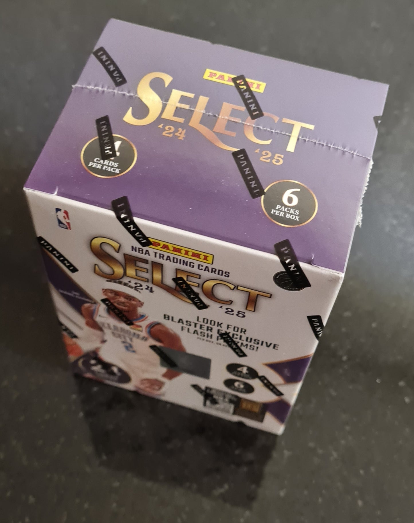 2024/25 Panini Selet Basketball 6-Pack Blaster Box NBA Basketball
