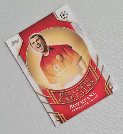 Roy Keane - 2025 Topps Manchester United (CL) Historic Captains HC-10