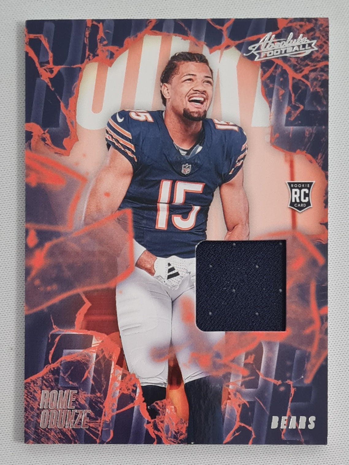 Rome Odunze - 2024 Panini Absolute Football NFL Bears (RC) #RF-ROE /Patch