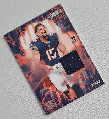 Rome Odunze - 2024 Panini Absolute Football NFL Bears (RC) #RF-ROE /Patch