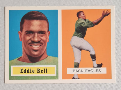 Eddie Bell - 1957 Topps Football Archives The Ultimate 1957 Series - Back Eagles - #99