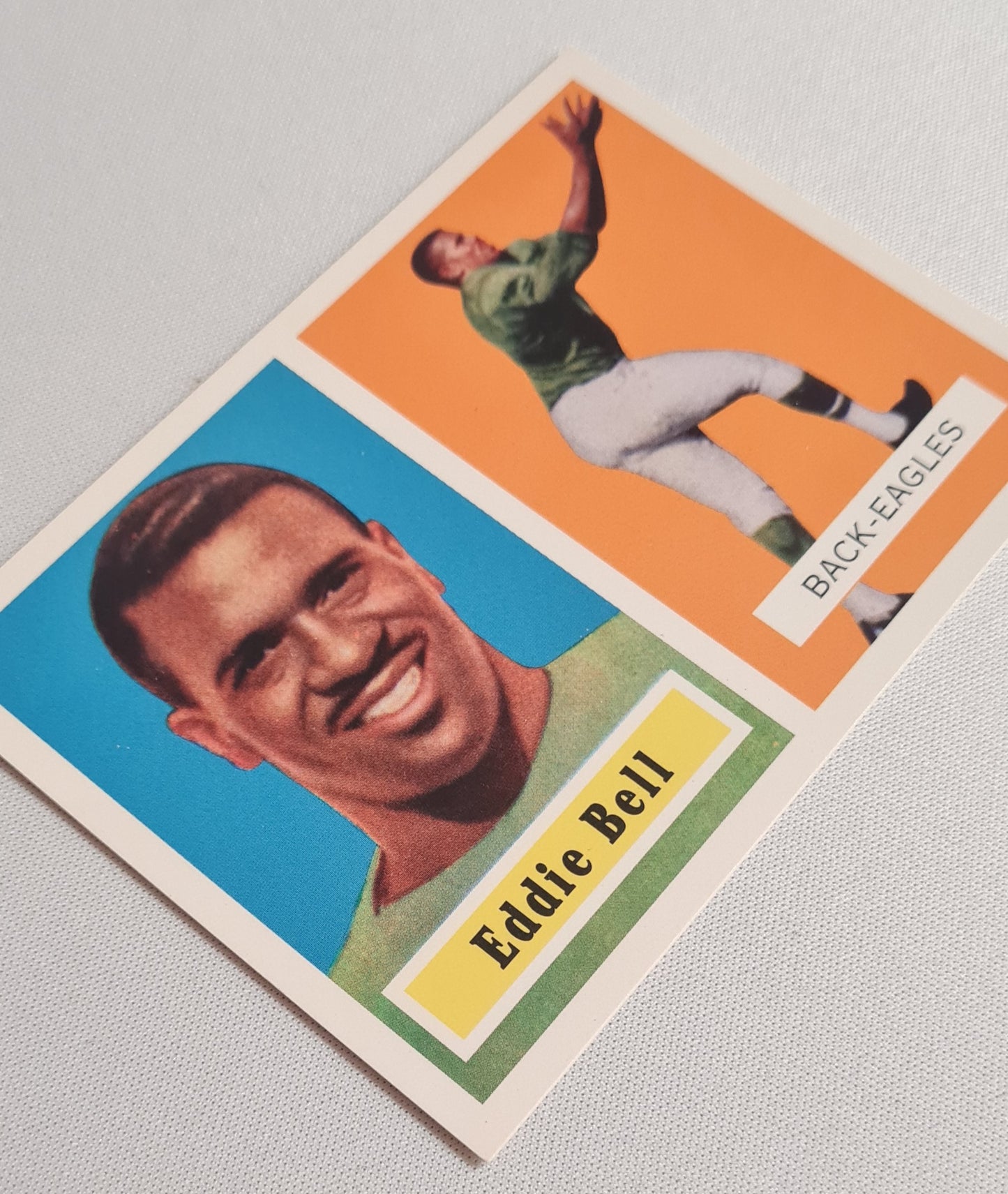 Eddie Bell - 1957 Topps Football Archives The Ultimate 1957 Series - Back Eagles - #99