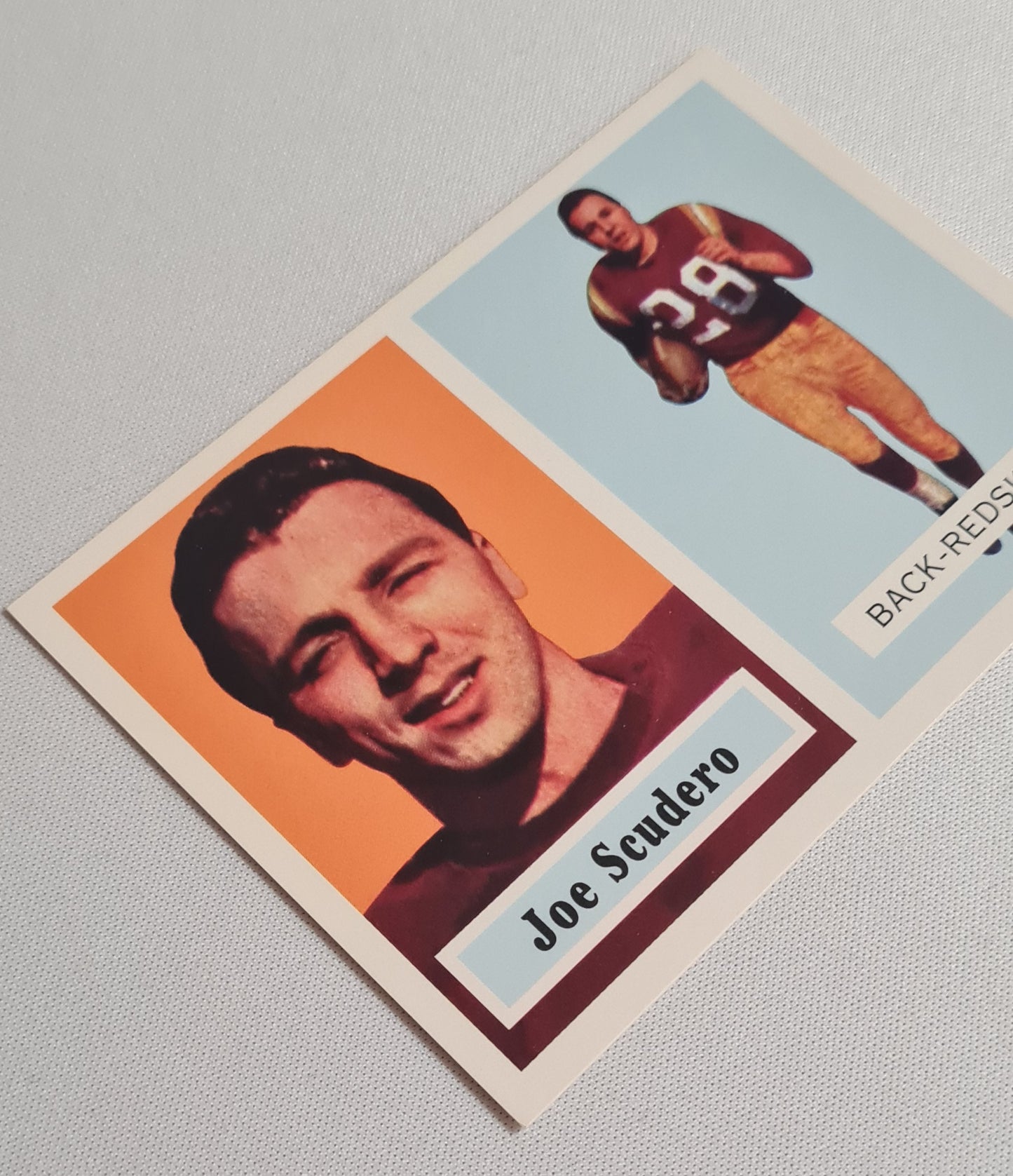 Joe Scudero - 1957 Topps Football Archives The Ultimate 1957 Series - Back Redskins - #98