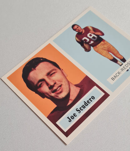 Joe Scudero - 1957 Topps Football Archives The Ultimate 1957 Series - Back Redskins - #98