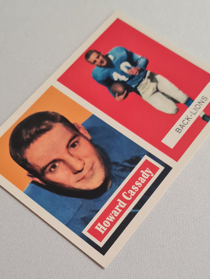 Howard Cassady - 1957 Topps Football Archives The Ultimate 1957 Series - Back Lions - #80
