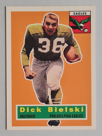 Dick Bielski - 1956 Topps Football Archives The Ultimate 1956 Series Philadelphia Eagles #76
