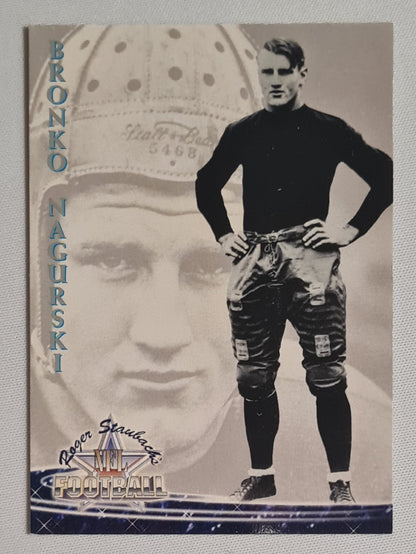 Bronko Nagurski - 1994 The Ted Williams Card - Roger Staubach's NFL Football #12