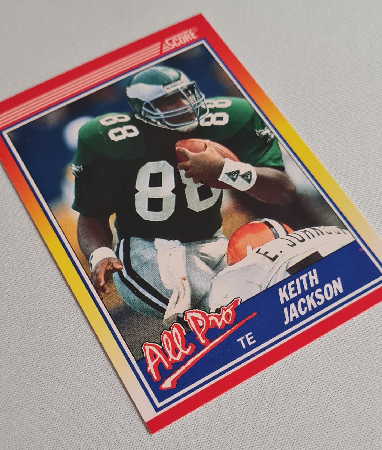 Keith Jackson - 1990 Score NFL Football All Pro - Philadelphia Eagles #588