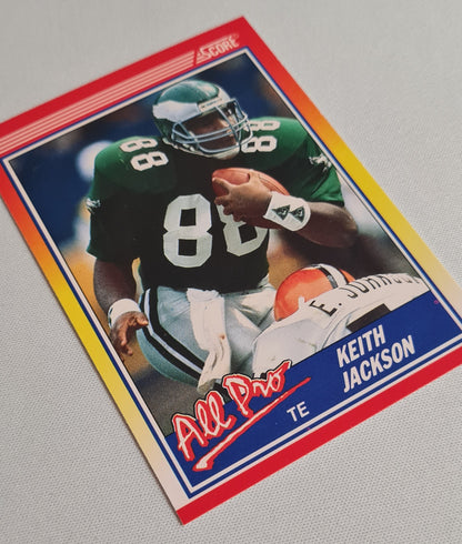 Keith Jackson - 1990 Score NFL Football All Pro - Philadelphia Eagles #588