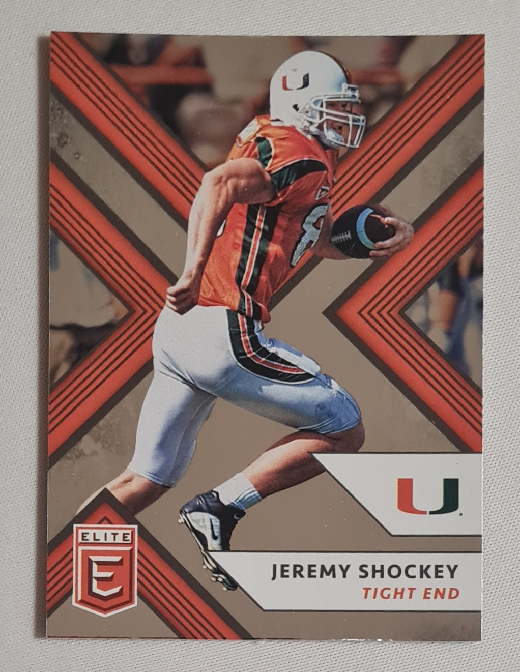 Jeremy Shockey - 2018 Panini Elite Draft Picks Collegiate Football UM #48