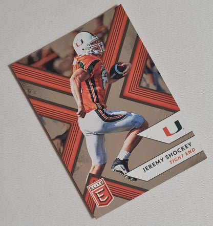 Jeremy Shockey - 2018 Panini Elite Draft Picks Collegiate Football UM #48