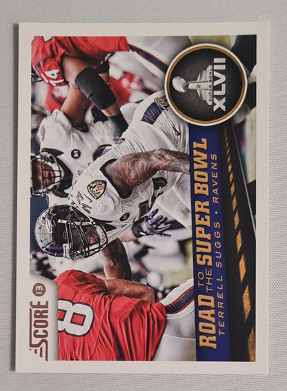 Terrell Suggs - 2013 Score Football NFL Ravens - Road to the Super Bowl #264