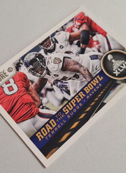 Terrell Suggs - 2013 Score Football NFL Ravens - Road to the Super Bowl #264