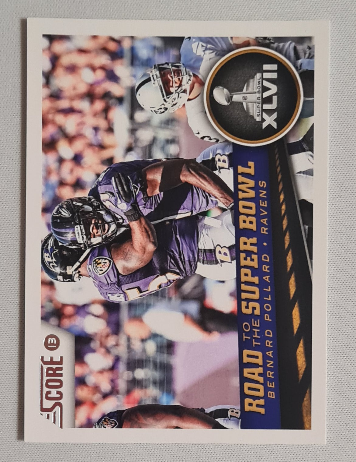 Anquan Boldin - 2013 Score Football NFL Ravens - Road to the Super Bowl #254