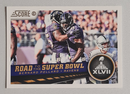 Anquan Boldin - 2013 Score Football NFL Ravens - Road to the Super Bowl #254