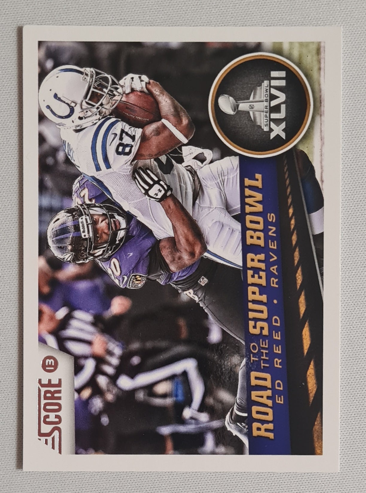 Ed Reed - 2013 Score Football NFL Ravens - Road to the Super Bowl #262