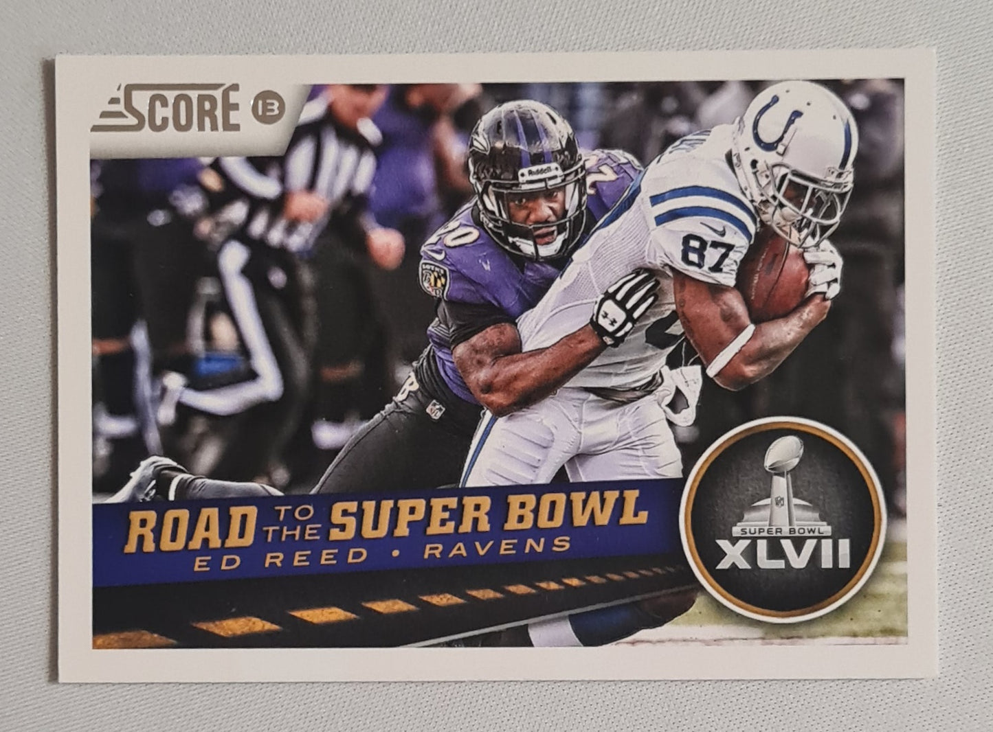 Ed Reed - 2013 Score Football NFL Ravens - Road to the Super Bowl #262