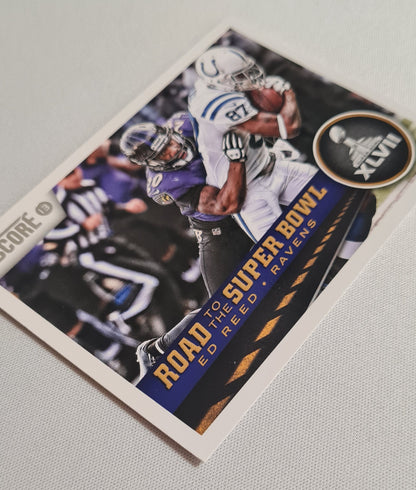 Ed Reed - 2013 Score Football NFL Ravens - Road to the Super Bowl #262