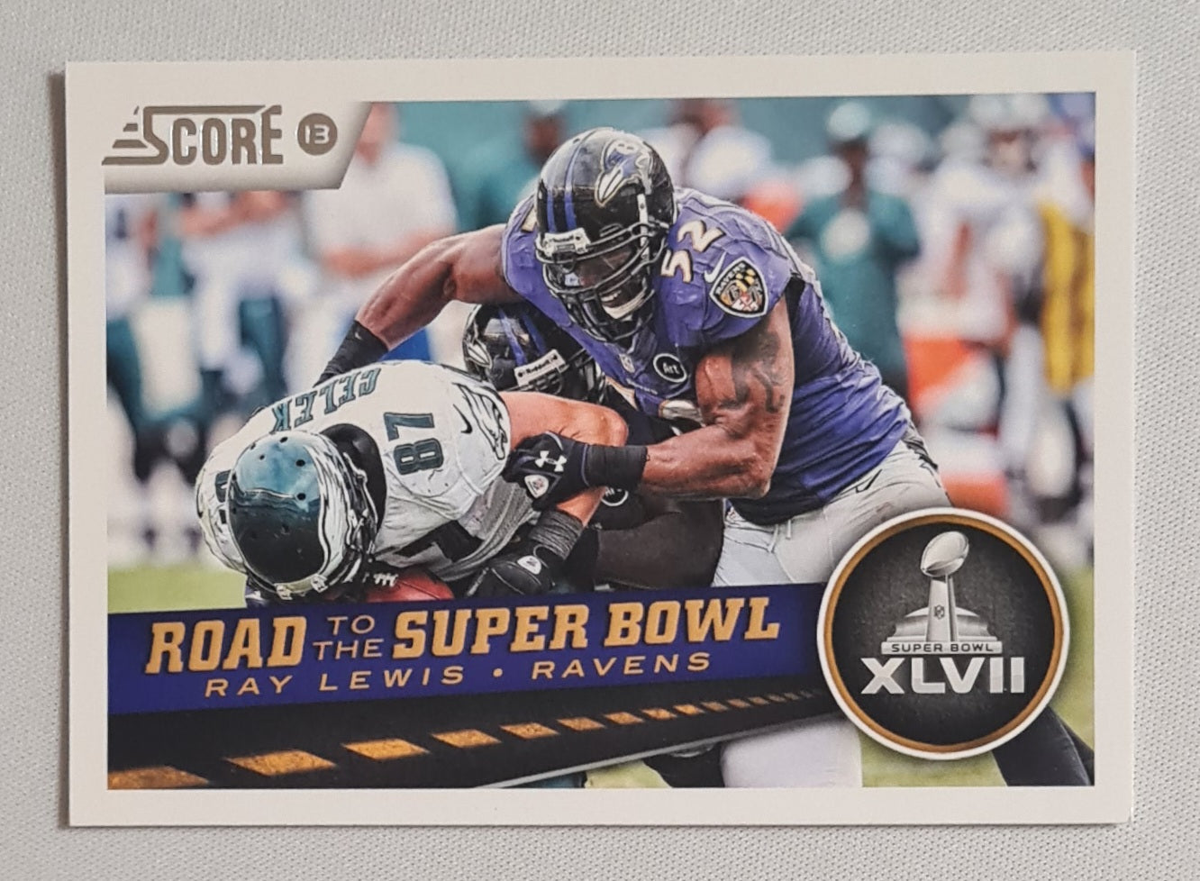 Ray Lewis - 2013 Score Football NFL Ravens - Road to the Super Bowl #261