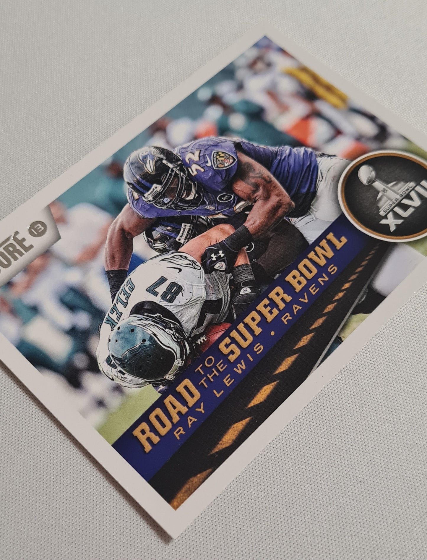 Ray Lewis - 2013 Score Football NFL Ravens - Road to the Super Bowl #261