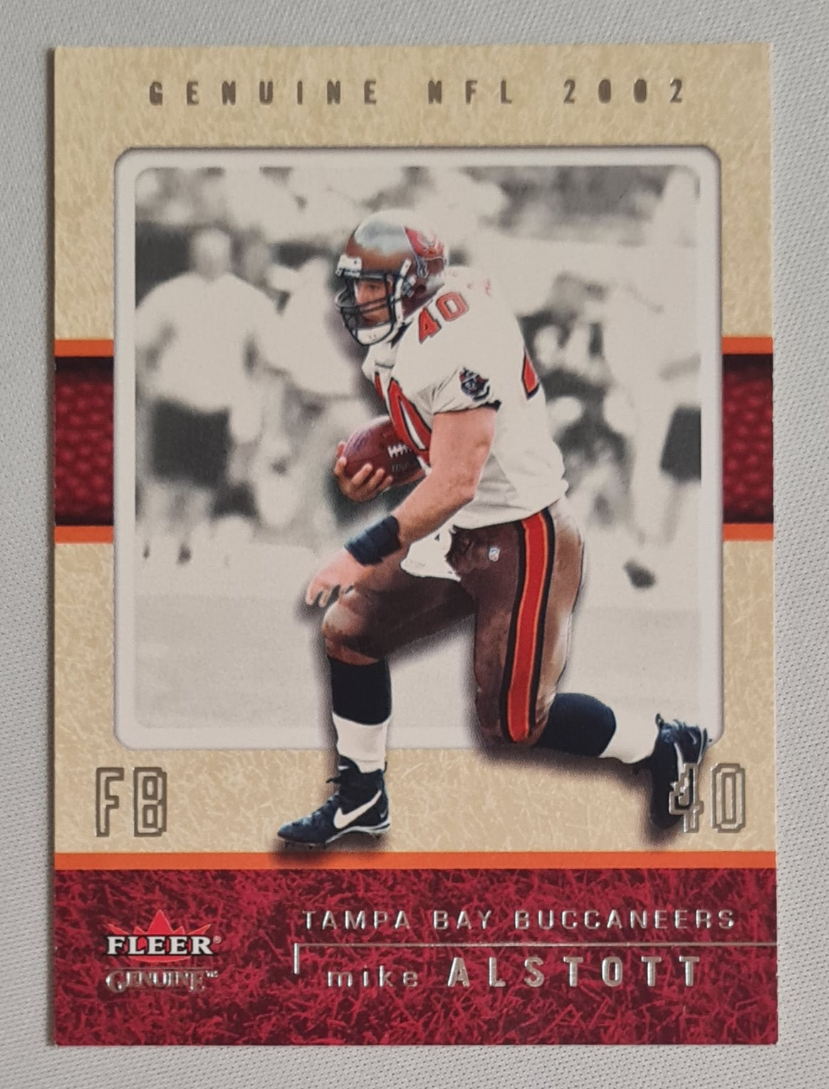Mike Alstott - 2022 Fleer Skybox NFL Football Tampa Bay Buccaneers #109