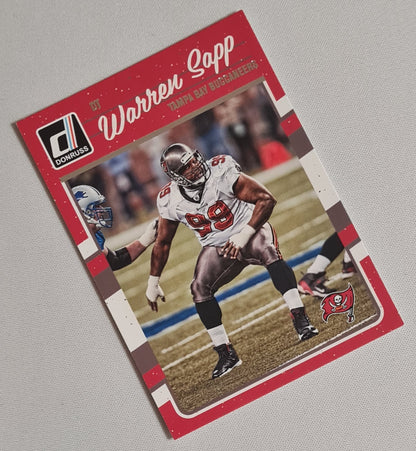 Warren Sapp - 2016 Panini Donruss Football NFL Tampa Bay Buccaneers #281