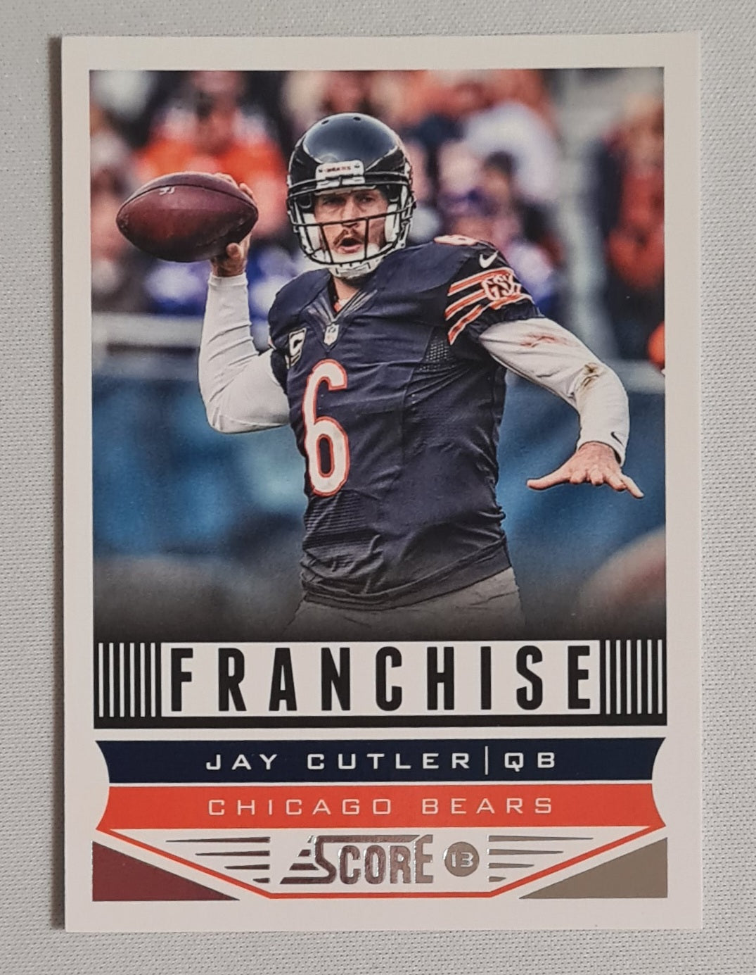 Jay Cutler - 2013 Panini Score Football Chicago Bears Franchise #272
