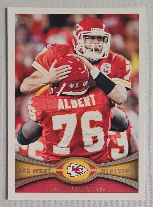 Kansas City Chiefs - 2012 Topps 2011 Team Leaders NFL Football Chiefs - AFC West Division - #81