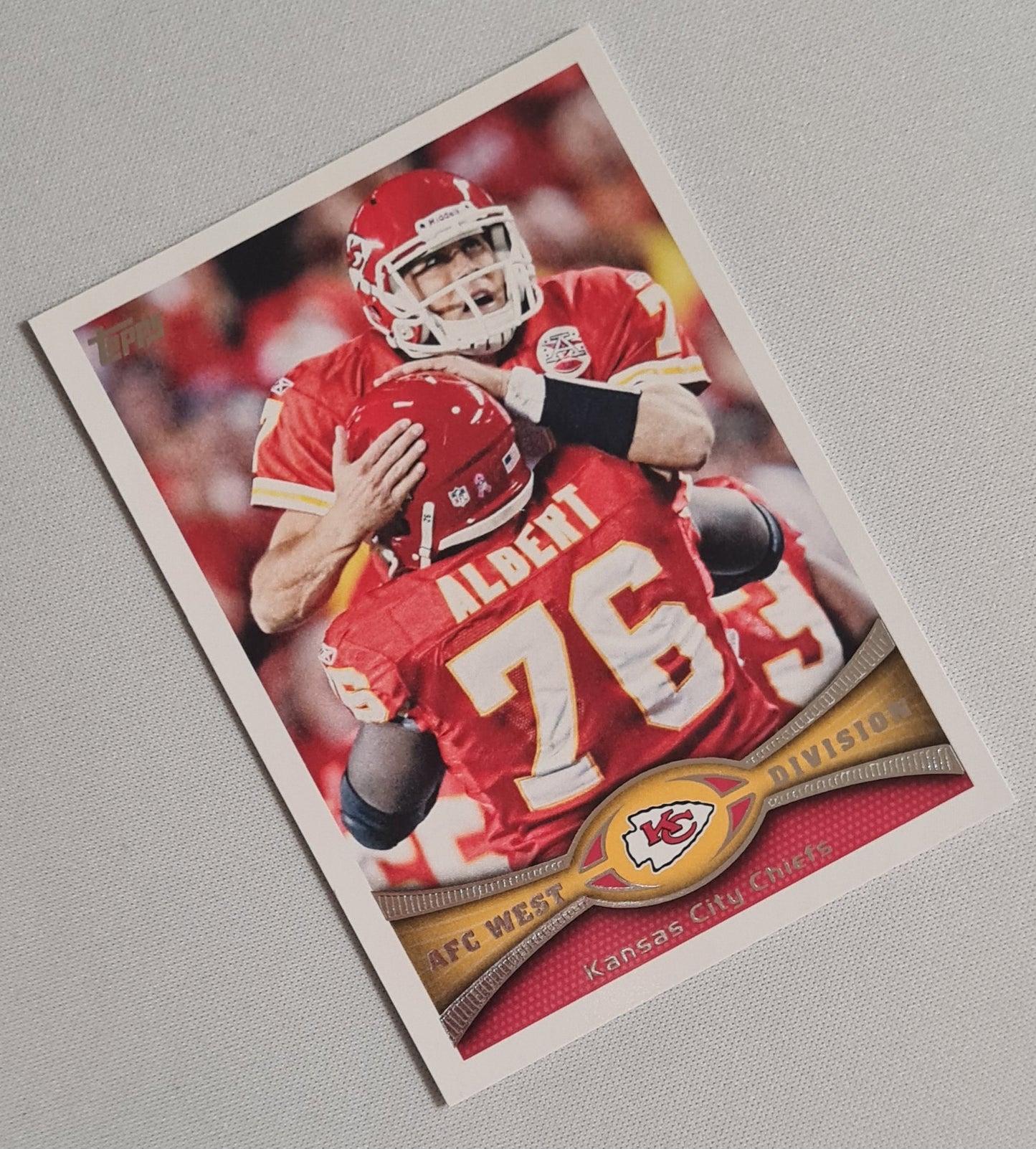 Kansas City Chiefs - 2012 Topps 2011 Team Leaders NFL Football Chiefs - AFC West Division - #81