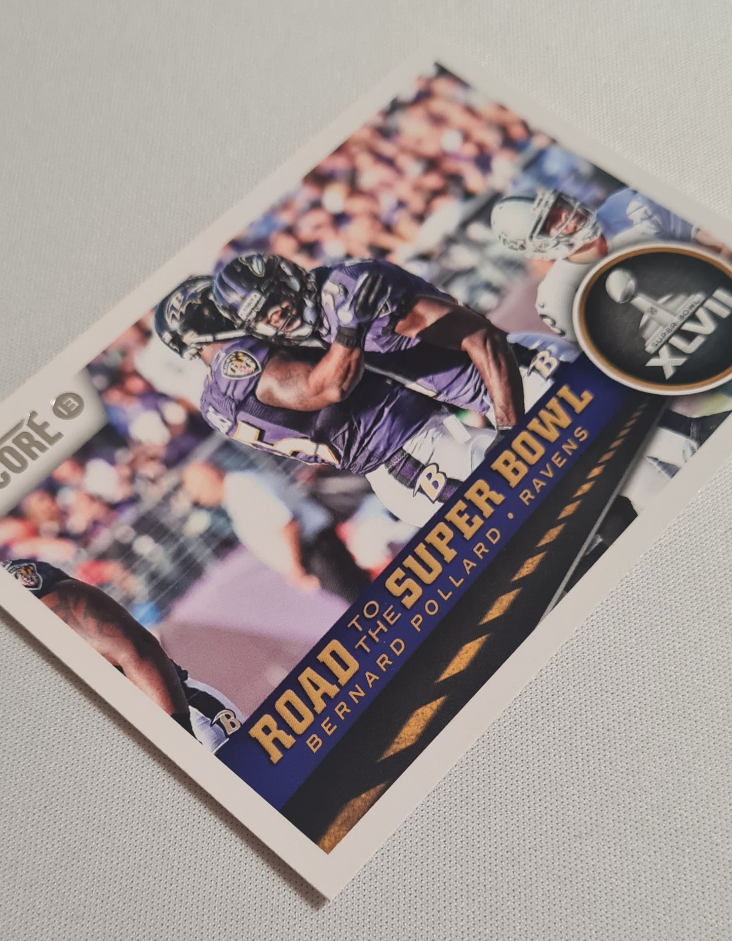 Bernard Pollard - 2013 Score Football NFL Baltimore Ravens Road to the Super Bowl XLVII #265