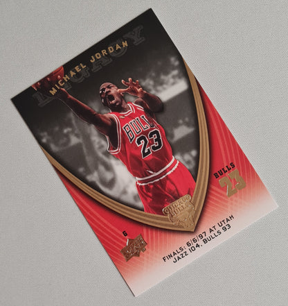 Michael Jordan - 2008/09 Upper Deck Michael Jordan Legacy Set NBA Chicago Bulls #1085