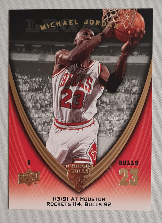 Michael Jordan - 2008/09 Upper Deck Michael Jordan Legacy Set NBA Chicago Bulls #457