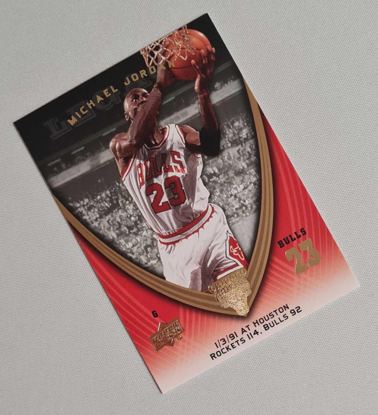 Michael Jordan - 2008/09 Upper Deck Michael Jordan Legacy Set NBA Chicago Bulls #457