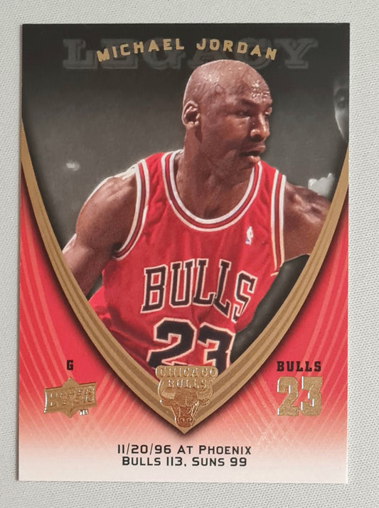 Michael Jordan - 2008/09 Upper Deck Michael Jordan Legacy Set NBA Chicago Bulls #777