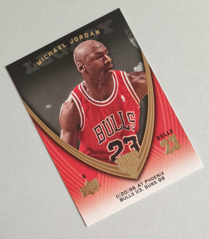 Michael Jordan - 2008/09 Upper Deck Michael Jordan Legacy Set NBA Chicago Bulls #777